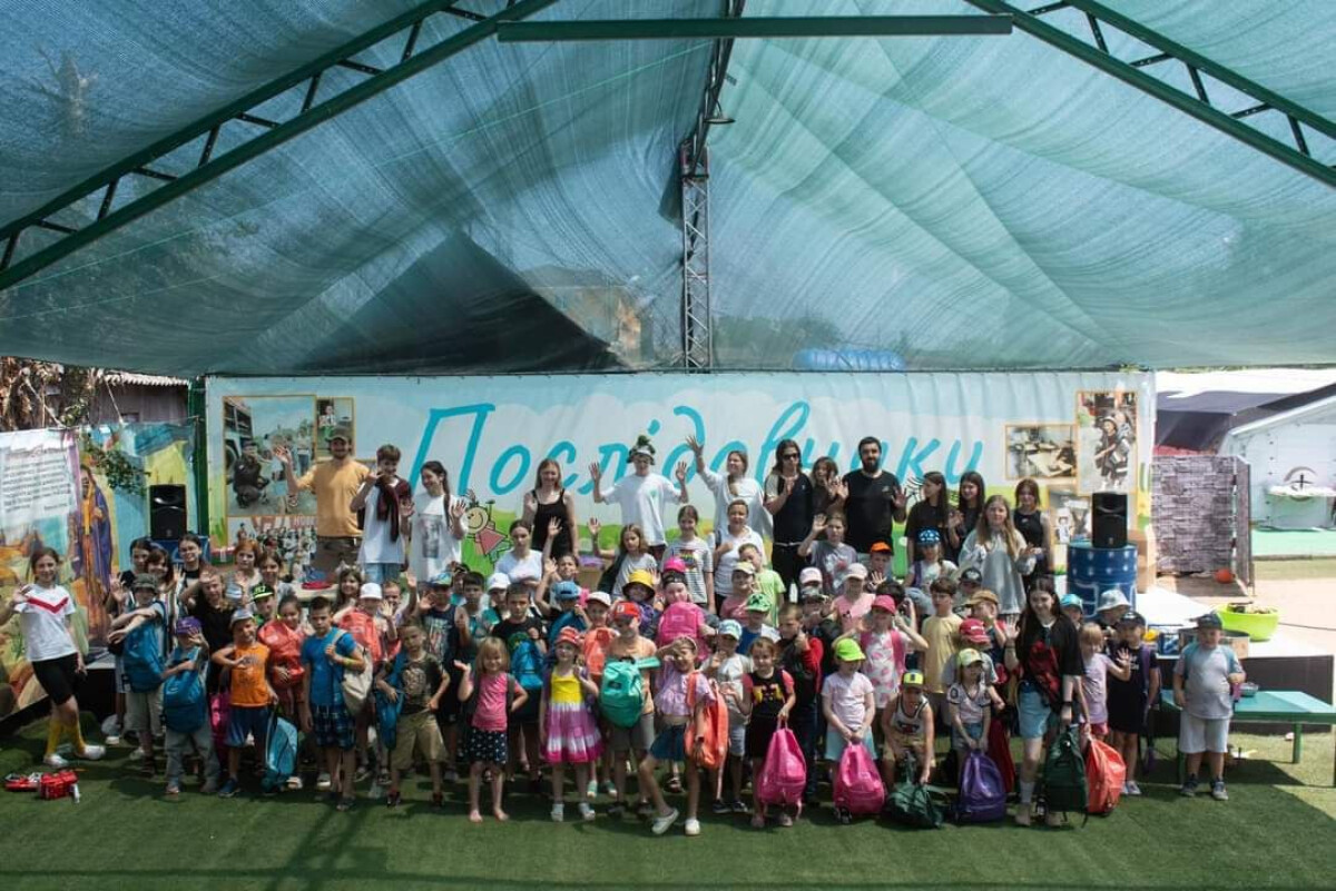 Стартував перший сезон літнього дитячого табору.