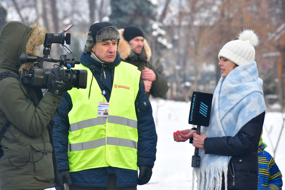 Відкриття пункту обігріву у Києві