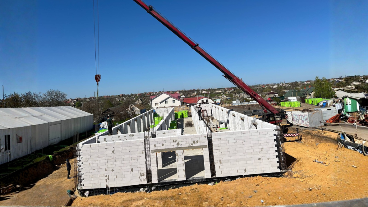 Наступний етап будівництва найбільшого соціального притулку для людей похилого віку та осіб з інвалідністю в Європі