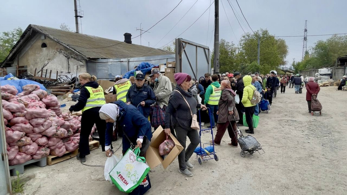 345 Menschen erhielten humanitäre Hilfe