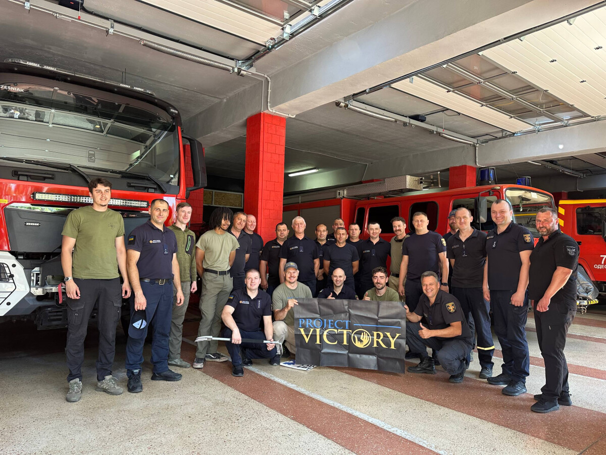КАПЕЛАНСЬКИЙ ПАТРУЛЬ, МІСТО ОДЕСА, ТА PROJECT VICTORY UKRAINE ПРОВЕЛИ ТРЕНІНГ ДЛЯ РЯТУВАЛЬНИКІВ ДСНС