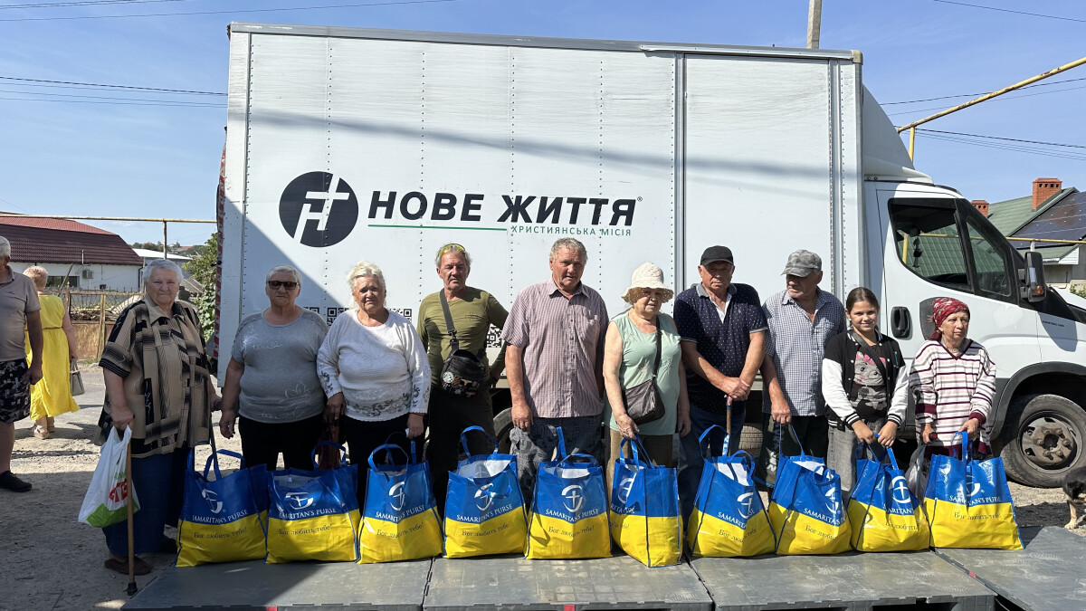 WIR UNTERSTÜTZEN DIE ZIVILBEVÖLKERUNG IN DER REGION ODESSA